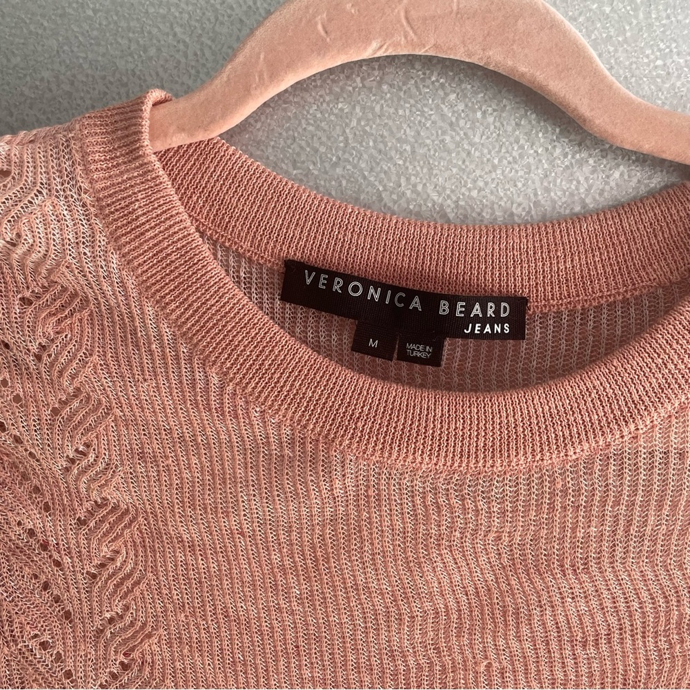 Veronica Beard Twist Front Kellen Sweater Top - Picture 4 of 6